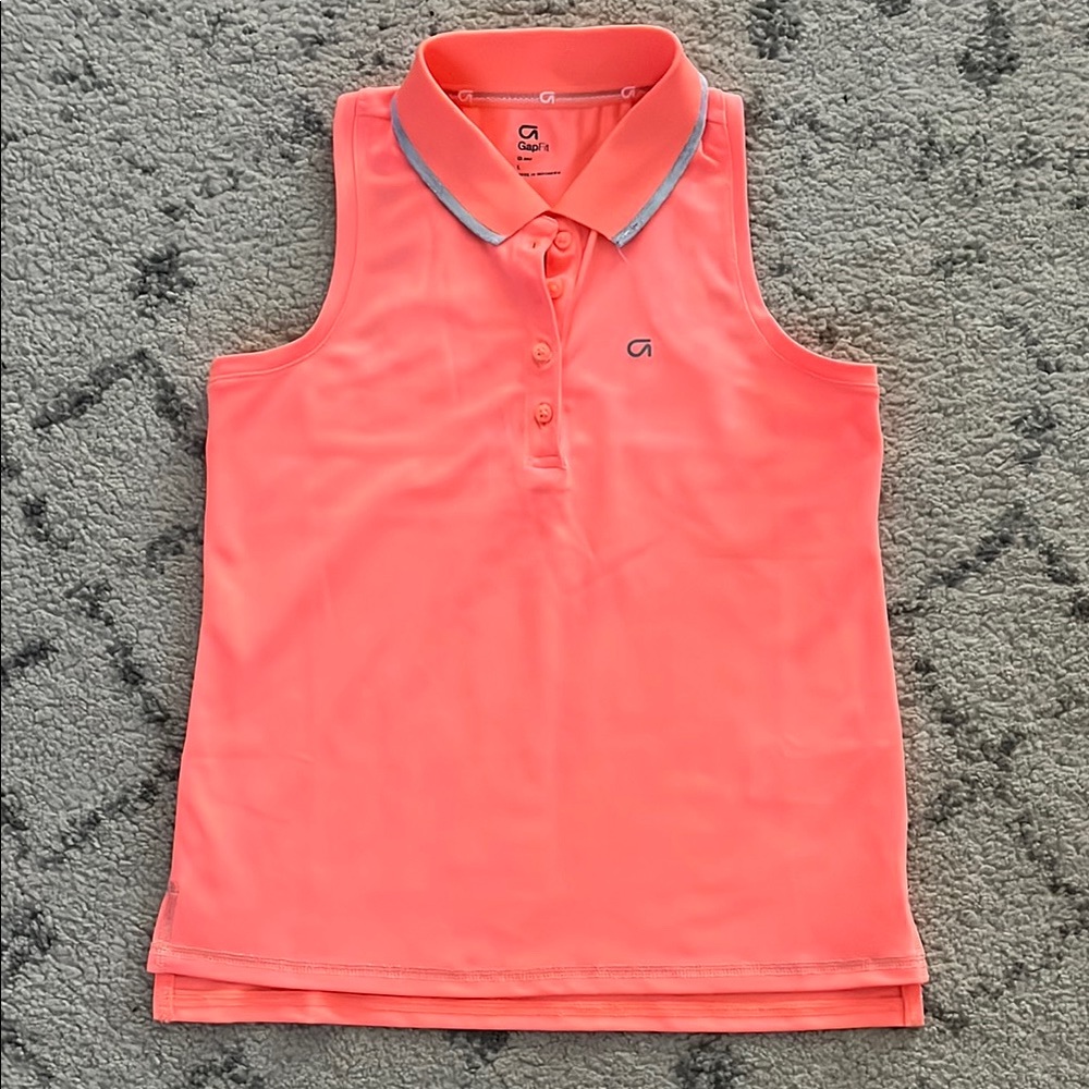 Girls Gap sleeveless polo